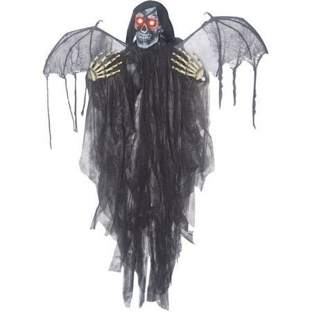 3.5' Hanging Reaper with Wings Halloween Decoration