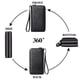 thumbnail image 4 of Monedero pequeño para mujer, tarjetero con bloqueo Rfid, cartera plegable para mujer, tarjetero de cuero con cremallera, 32 ranuras, 4 of 5