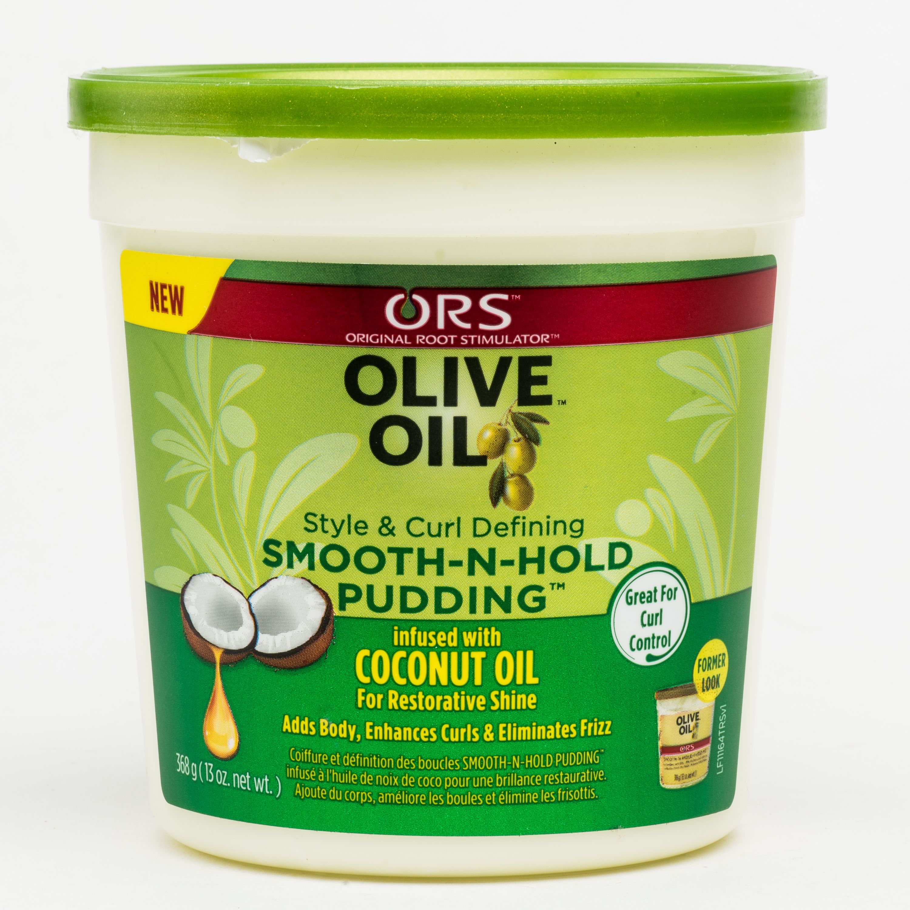 Ors Olive Oil Style Curl Defining Smooth N Hold Pudding 13 Oz Walmart Com Walmart Com