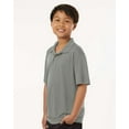 thumbnail image 2 of AllPro 41800Y Pro-Lock Youth Performance Polo-GREYSTONE-XS, 2 of 6
