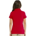 thumbnail image 3 of Real School Uniforms Toddler Short Sleeve Fem-Fit Polo 68000, 3 of 6
