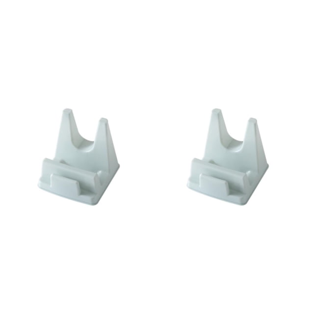 Billuyoard Soporte de tapa de olla de pie, soporte colgante autoadhesivo, soporte de cubierta de olla antideslizante, estantes de almacenamiento, Azul 2piezas