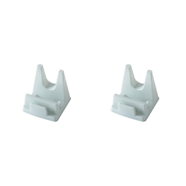 Advancent Soporte para tapa de olla de pie Soporte para colgar Antideslizante Estantes de almacenamiento para el hogar Organizador de cocina Azul 2piezas