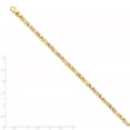 thumbnail image 5 of 14K Yellow Gold 3.75mm Polished Byzantine Link Chain 18 Inch, 5 of 5