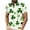 Green3, variant on biudgviw Golf Shirts for Men St Patrick's Day Print Short Sleeve Tops Moisture Wicking Button Lapel Workout Summer Tees
