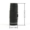 thumbnail image 3 of Portable Pocket Telescope 7X18 Focusing Monotube Telescope Optical Low Light Night Mirror, 3 of 7
