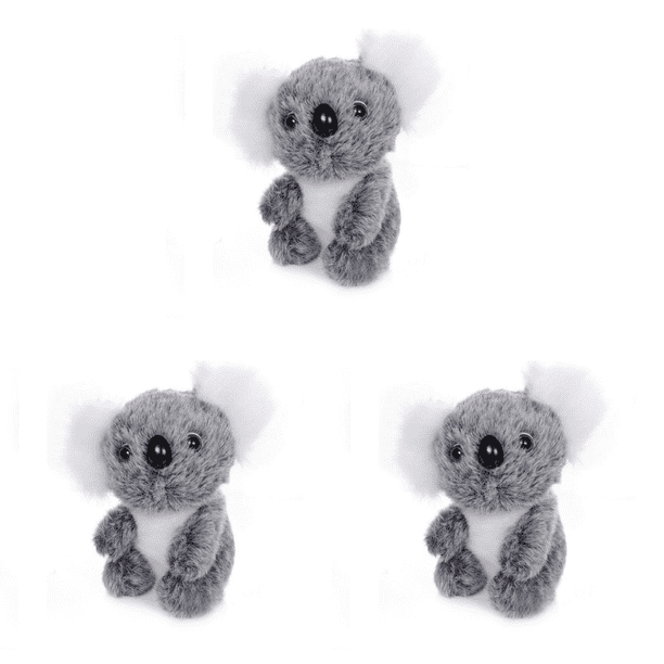 Oso de peluche de juguete Lindo pequeño Koala Juguetes Niños Bebé Playmate Muñeco de peluche (13 cm)