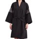 thumbnail image 1 of Kimono Style Hair Salon Smock Salon Client Gown Woman Bathrobes Hair Cutting Cape Professional Hairdressing Clothes Robe, 1 of 4