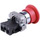 thumbnail image 2 of Interruptor pulsador NQ 22 mm 600 V 10 A Parada de emergencia hongo rojo ZB2-BE102C, 2 of 5