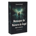 thumbnail image 2 of Mensajes de números de ángel, cartas de oráculo, 53 cartas, borde dorado, números angelicales, baraja de oráculo en Español, juegos de mesa dorados, 2 of 4