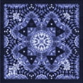 thumbnail image 1 of Ahgly Company Machine Washable Indoor Square Transitional Light Slate Blue Area Rugs, 7' Square, 1 of 7