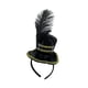thumbnail image 4 of Mini , diadema, accesorio de disfraz, tocado para fiesta de té, tocado para danza Negro, 4 of 8