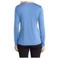 thumbnail image 3 of Yellow Rooster Women's Long Sleeve PosiCharge Competitor V-Neck Tee Carolina Blue 4XL, 3 of 7