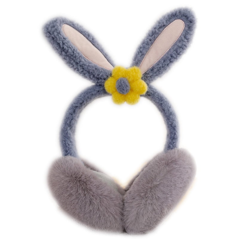 GENEMA Rabbit Ears Earmuff Creative Cute Bunny Ears Earmuffs Student