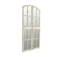 thumbnail image 2 of Raelynn Arch Window Pane Mirrors Off-White 27" x 15" (Set of 4) by Aspire, 2 of 6