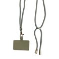 thumbnail image 4 of sweethay Cordón anticaída universal para teléfono móvil, parche cruzado para colgar en el cuello, cuerda de nailon, correa para el cuello, accesorios Gris 10piezas, 4 of 4