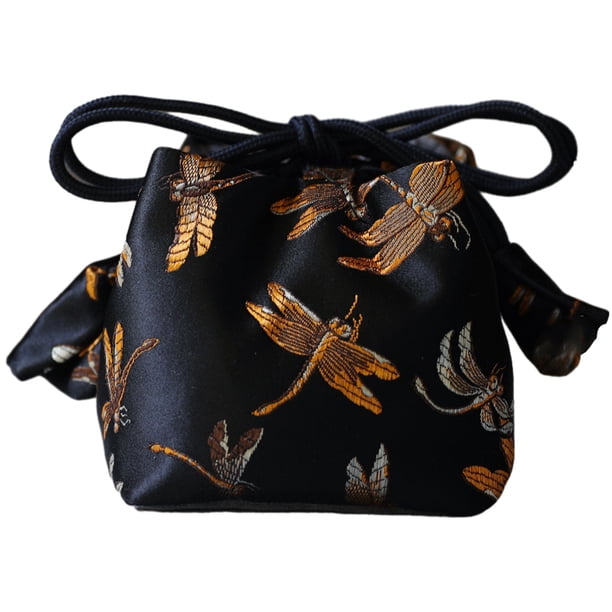 Bolsa de almacenamiento para tetera, taza de té portátil, paquete de taza de té de viaje, bolsa de tela, juego de té chino Kung Fu, acogedor, bolsa de almacenamiento para utensilios de té para viajes