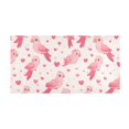 thumbnail image 2 of Haosy Pink Bird and Heart Bathroom Rugs Non Slip Absorbent Soft Plush Quick Dry Bath Mat, 39"x20", 2 of 8