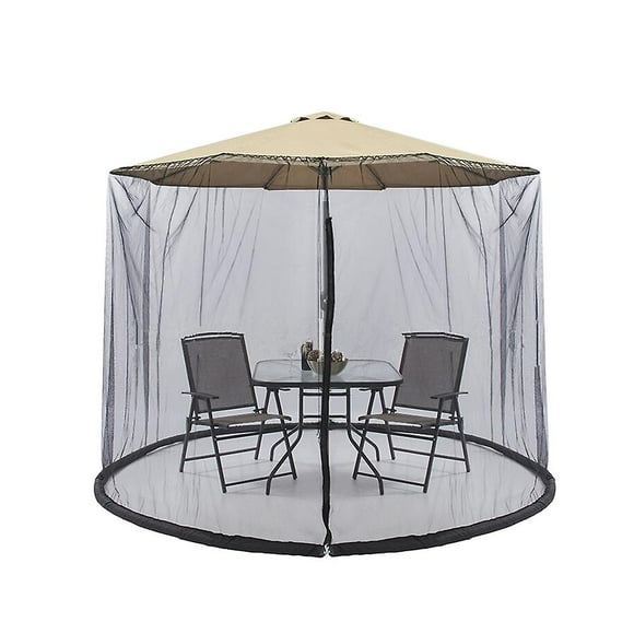 300 X230CM Outdoor Umbrellas Patio Umbrella Netting Garden Mesh Enclosure Cover Umbrella Netting Midge Net Canopy Cover