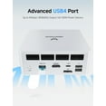 thumbnail image 3 of MINISFORUM UM870 Slim Mini PC AMD Ryzen 7 8745H Processor 32GB RAM 1TB SSD Mini Computer, 3 of 8