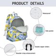 thumbnail image 4 of Lemon Backpack for School,Cute School Bag,Schoolbag with Adjustable Shoulder Straps & Padded Back,13.4"x11"x4.7", 4 of 6