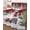 Red White Green, variant on Quilt King Size Bedding Set, Christmas Snowman Reversible Summer Quilt 3 Pieces, Winter Snowflakes Country Xmas Trees Grey Lightweight Bedspreads Coverlets with 2 Pillow Shams for All Seasons