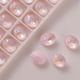 thumbnail image 3 of 10 piezas Aurora Mocha Brocas de base puntiaguda Rosa Love Heart K9 Brocas de vidrio Decoración de uñas, 3 of 5
