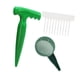 thumbnail image 2 of Juego de sembradoras de mano, herramienta para sembrar plantas, equipo de jardinería portátil práctico Establecer con 1 PC Seeder, 2 of 9
