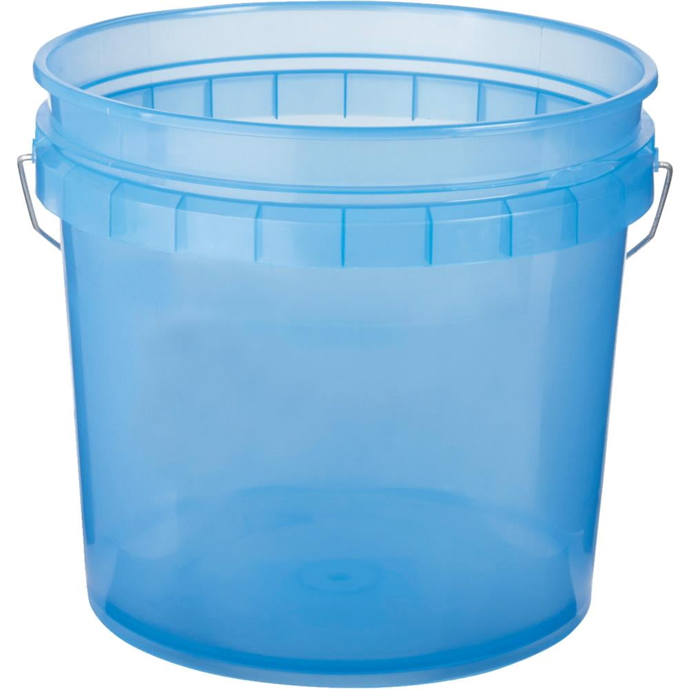 LEAKTITE 3.5 Gallon Blue Plastic Pail 003G1TBL010