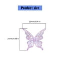 thumbnail image 4 of 20x Multicolor Butterfly Loose Beads for Jewelry Making Necklace Decorations, 4 of 19