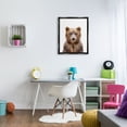 thumbnail image 2 of Stupell Industries Brown Bear Portrait Animals & Insects Painting Black Floater Framed Art Print Wall Art, 25 x 31, 2 of 9