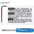 thumbnail image 2 of OSTENT 460mAh 3.8V Rechargeable Lithium-ion y Kit Pack Compatible for Nintendo GBM Game Boy Micro, 2 of 4