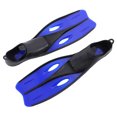 thumbnail image 4 of Diving TUO Professional Diving Fins Durable PP & TPR Long Flippers Dive Training Accessory Blue M, 4 of 7