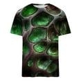 thumbnail image 4 of Herrnalise Gift For Men Men Casual Fashion Round Neck Pullover Print T-Shirt Short Sleeve Tops under $10, 4 of 5