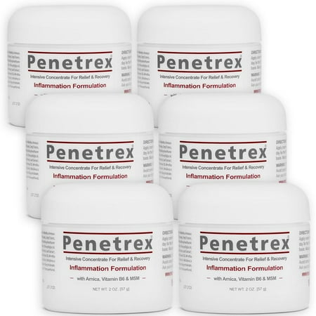 UPC 867299000025 product image for Penetrex Pain Relief Cream, 2 Oz (Pack of 6) :: Patented Breakthrough for Arthri | upcitemdb.com