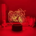 thumbnail image 1 of Motocicletas LED 3D que cambian de color con luz nocturna para niños, 1 of 5