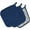 blue, variant on 3pcs Pot Holders Heat Resistant Potholders Cotton Hot Pot Pad Firm Grip Pot Coaster Dining Table Mat Coaster Pot Holders Set Kitchen Tool for Cooking Baking
