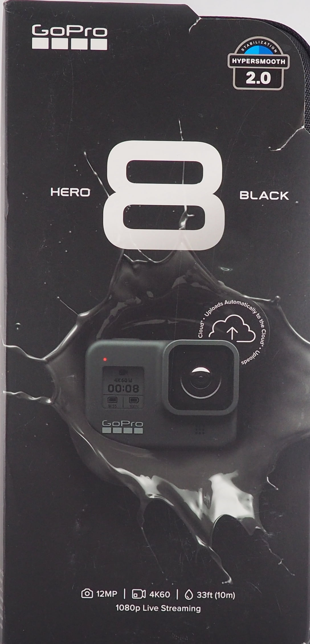 GoPro HERO8 Black 4K Waterproof Action Sports Camera - Walmart.com