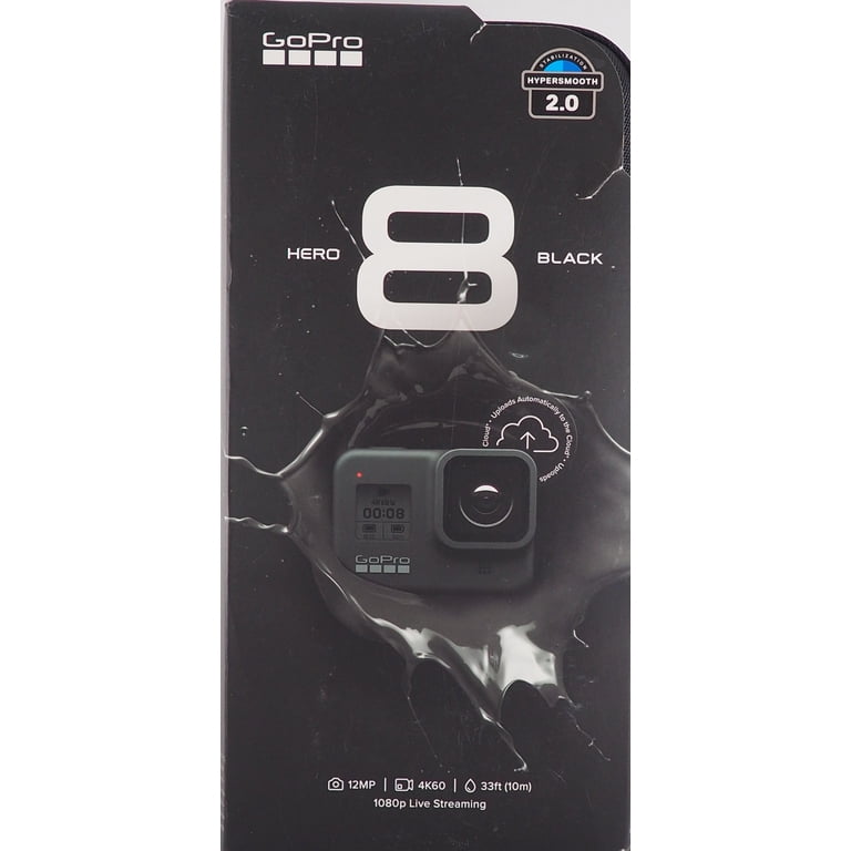 GoPro HERO8 Black 4K Waterproof Action Sports Camera - Walmart.com