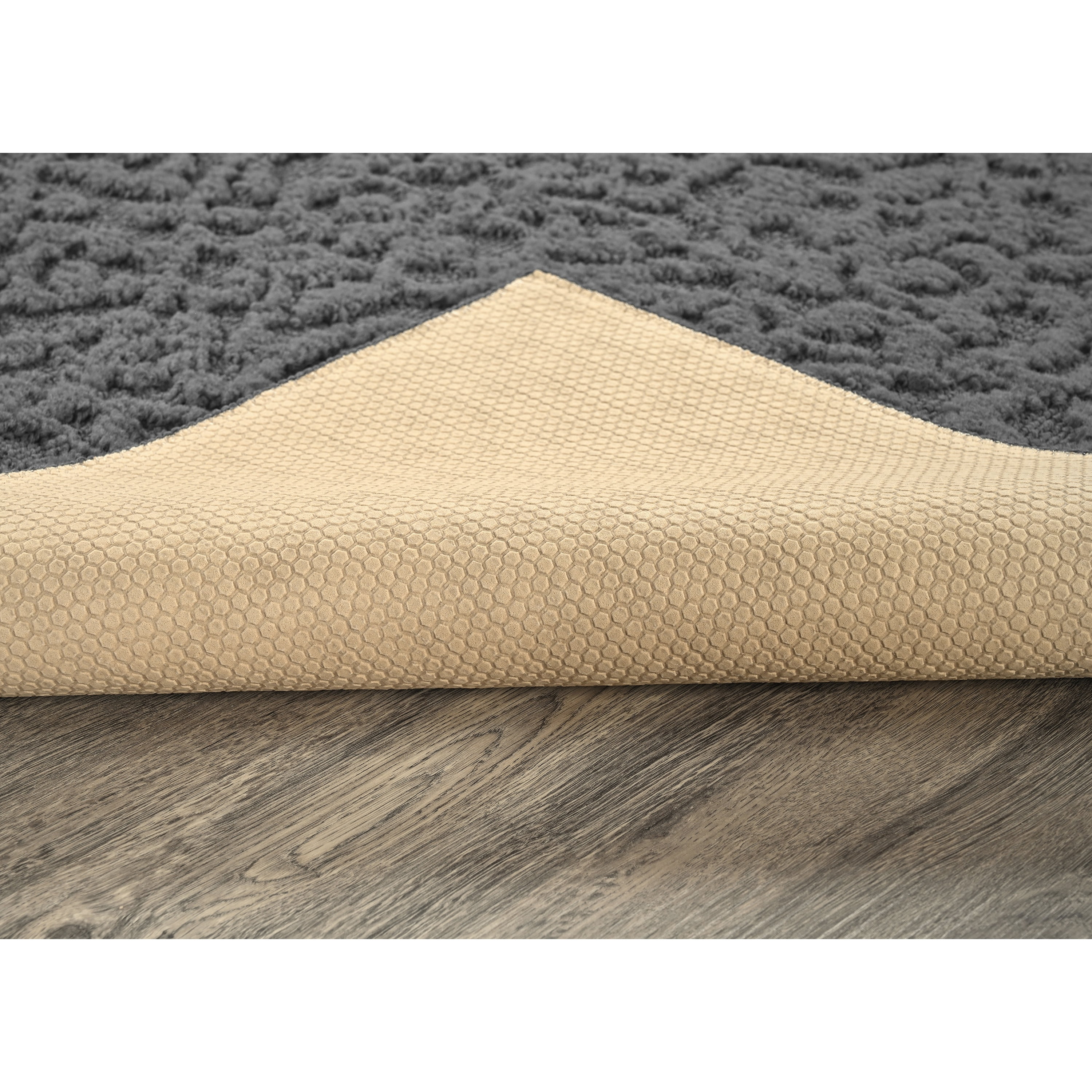 Garland Rug Ivy Indoor Rug Set, 3 Piece Set (5'x7', 3'x4', & 2'x5') Cinder Gray