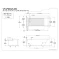 thumbnail image 2 of Aqua Eden VTAP6032L22C 60-Inch Anti-Skid Acrylic 3-Wall Alcove Tub with Left Hand Drain Hole, White, 2 of 3