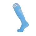 thumbnail image 1 of Calcetines de fútbol finos para adultos, calcetines deportivos de rayas altas para hombre, calcetines largos, calcetines de entrenamiento transpirables que absorben el sudor, 1 of 5
