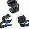 thumbnail image 3 of RJ45 and RJ12, RJ11 Crimping Tool - Network ratcheting Wire Crimper, Cutter, Striper for cat5, cat6 coaxial Cables - All in one, 3 of 4