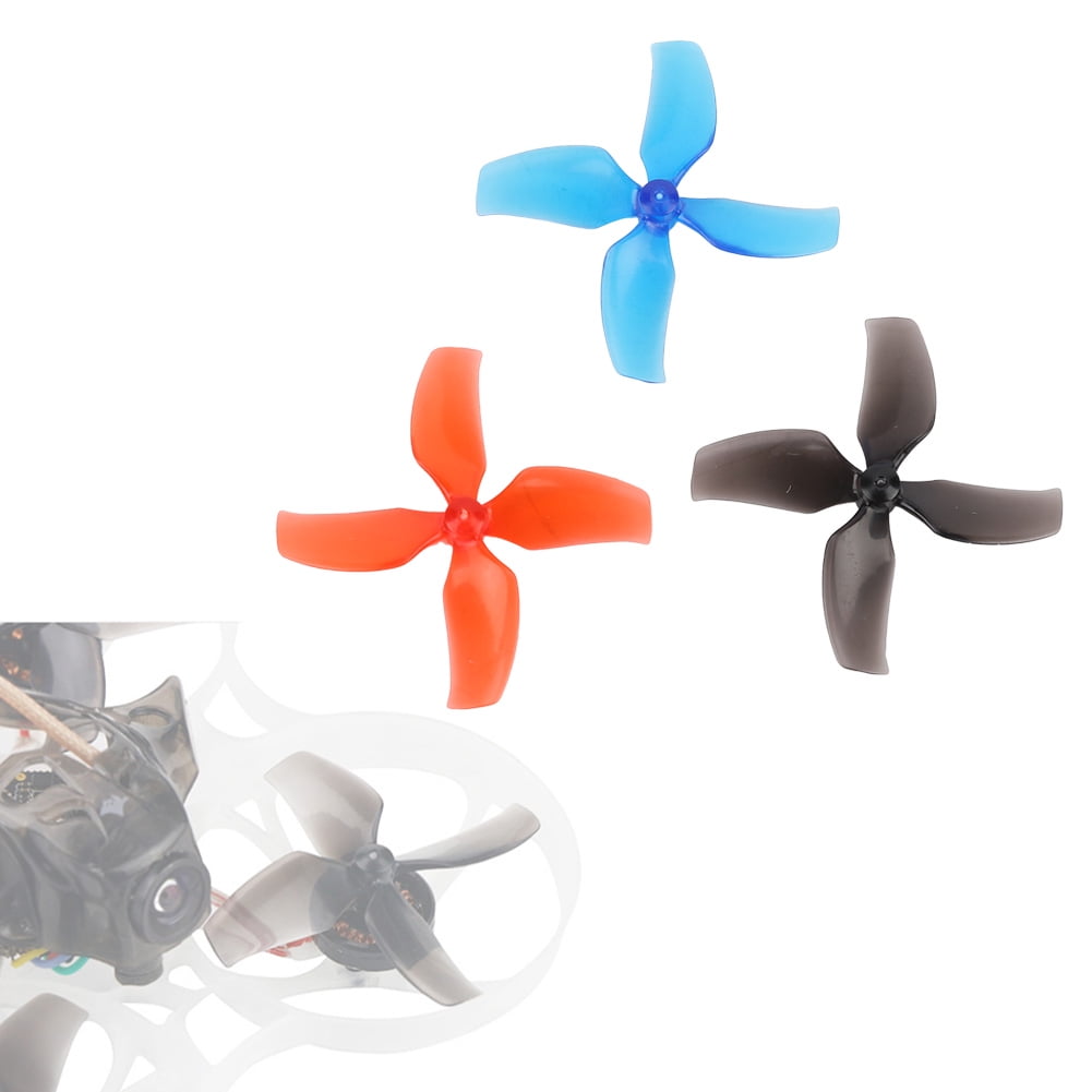 10Pairs Colorful 40mm 3-blade Propeller for Tiny6  Racing Quadcopter Drone FPV 