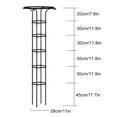 thumbnail image 2 of Gardening Umbrella-Shaped Flower Holder Climbing Frame Garden Lattice For Climbing Plants And Flowers, 2 of 14