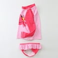 thumbnail image 4 of HAWEE Little Girls Two Pieces Rash Guard Swimsuit Set Long Sleeve Print Bikini Bathing Suit UPF50+ Beach Swimwear, 4 of 4