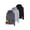 Black, Heather Grey, Charcoal, variant on 3 Pack Fleece Hoodies for Men Long Sleeve Essentials Hoodie Cotton Active Athletic Workout Sweatshirts for Men