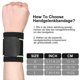 thumbnail image 5 of 2 Pack Adjustable Wrist Braces,wrist Wraps For Carpal Tunnel, Arthritis, And Tendinitis Pain Relief,wrist Support For Sports, Gymnastics, Strength Tra, 5 of 5