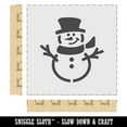 thumbnail image 2 of Smiling Snowman Winter Christmas DIY Cookie Wall Craft Stencil - 5.5 Inch, 2 of 5