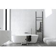 thumbnail image 6 of Thassos White Petal/Leaf Pattern Marble Mosaic Wall & Floor Tile - Case (10 Sheets), 6 of 7